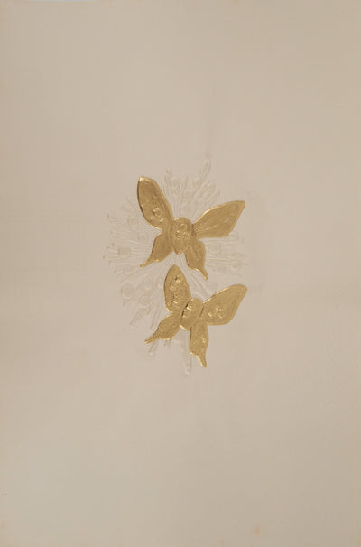 Georges BRAQUE : Papillons sur une fleur, Gravure originale (photo de détail 3) - Crédit photo : Galerie Art.Paris