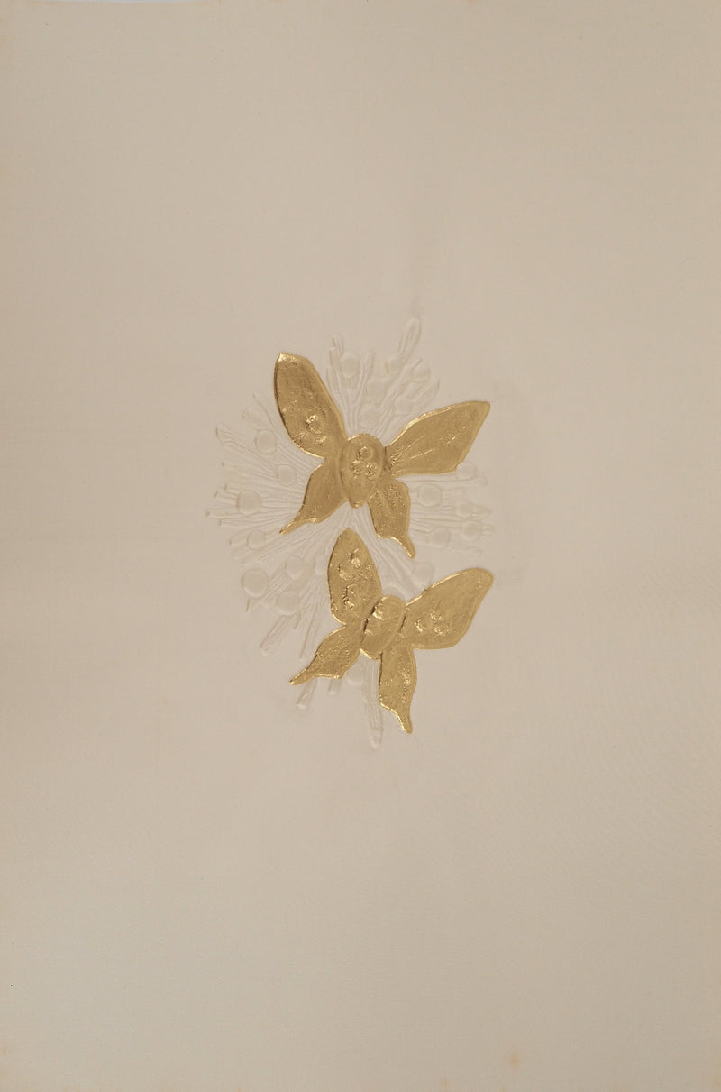 Georges BRAQUE : Papillons sur une fleur, Gravure originale (photo de détail 3) - Crédit photo : Galerie Art.Paris