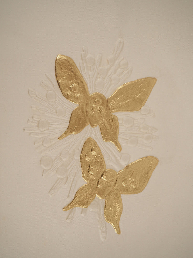 Georges BRAQUE : Papillons sur une fleur, Gravure originale (photo de détail 4) - Crédit photo : Galerie Art.Paris