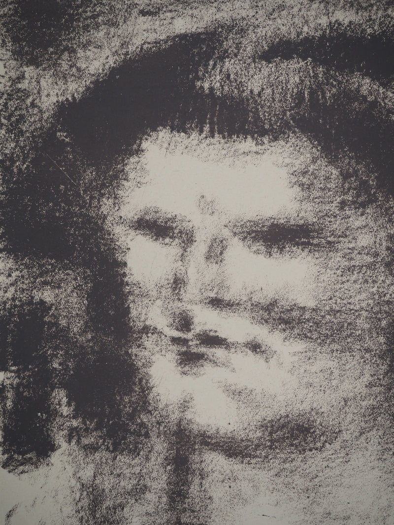 André MASSON : Portrait de femme, Lithographie originale (photo de détail 4) - Crédit photo : Galerie Art.Paris