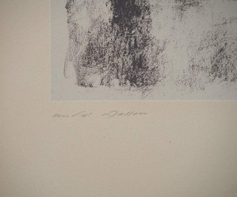 André MASSON : Portrait de femme, Lithographie originale (photo de détail 2) - Crédit photo : Galerie Art.Paris