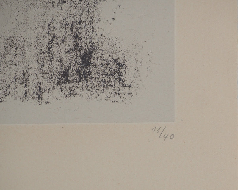 André MASSON : Portrait de femme, Lithographie originale (photo de détail 6) - Crédit photo : Galerie Art.Paris