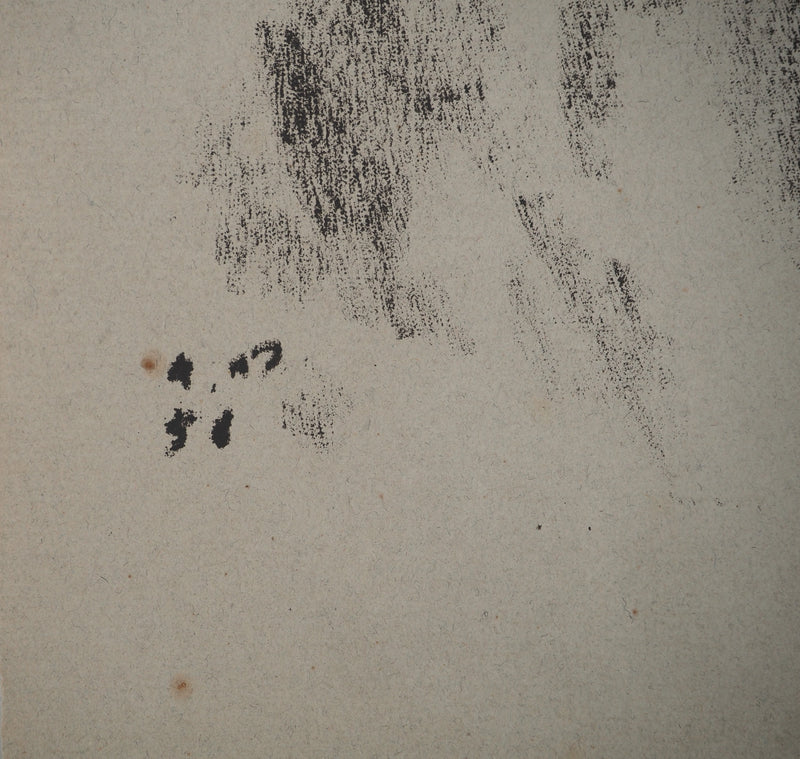André MASSON : Femme nue de dos, Lithographie originale (photo de détail 5) - Crédit photo : Galerie Art.Paris