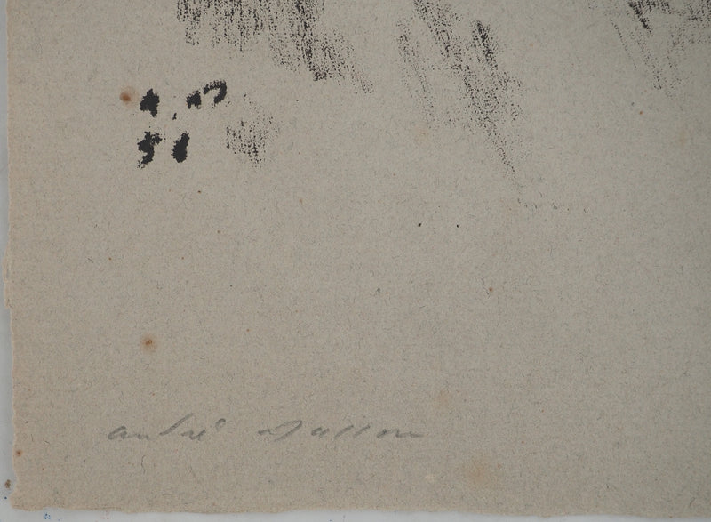 André MASSON : Femme nue de dos, Lithographie originale (photo de détail 6) - Crédit photo : Galerie Art.Paris