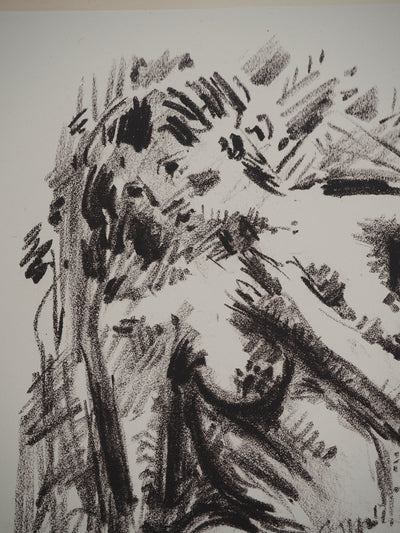 André MASSON : Nu sensuel, Lithographie originale (photo de détail 4) - Crédit photo : Galerie Art.Paris