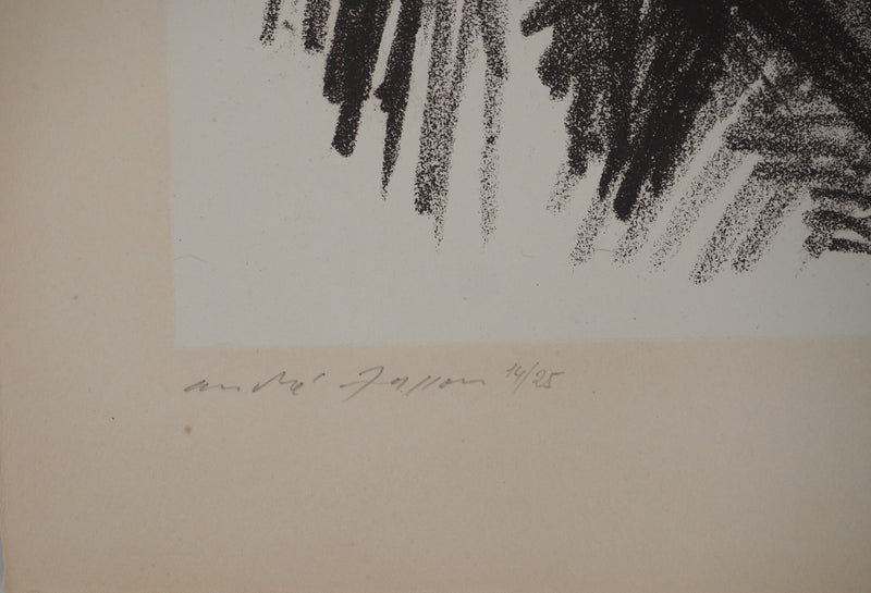 André MASSON : Nu sensuel, Lithographie originale (photo de détail 2) - Crédit photo : Galerie Art.Paris