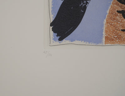 André MASSON : Scène érotique, Gravure originale (photo de détail 6) - Crédit photo : Galerie Art.Paris