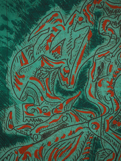 André MASSON : Dragon surréaliste, Gravure originale (photo de détail 4) - Crédit photo : Galerie Art.Paris