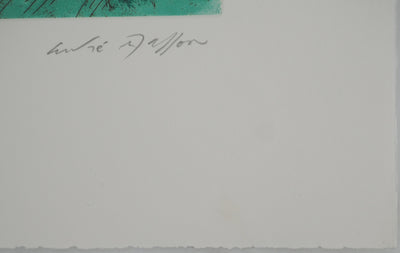 André MASSON : Dragon surréaliste, Gravure originale (photo de détail 7) - Crédit photo : Galerie Art.Paris