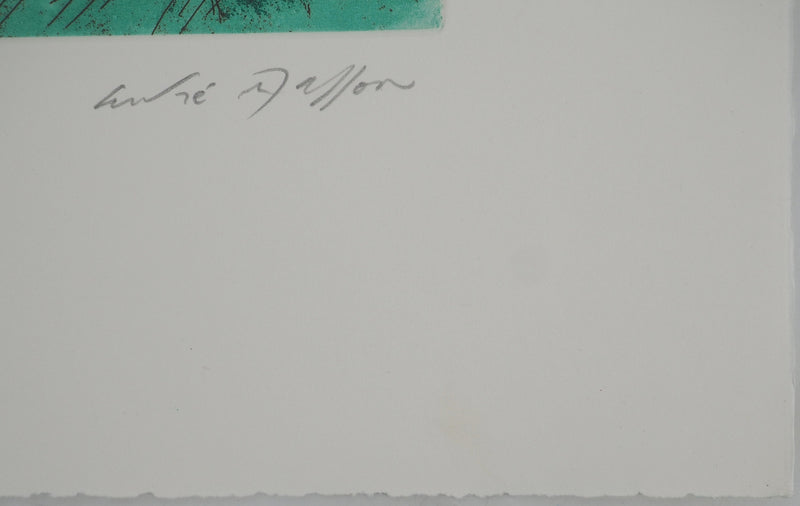 André MASSON : Dragon surréaliste, Gravure originale (photo de détail 7) - Crédit photo : Galerie Art.Paris