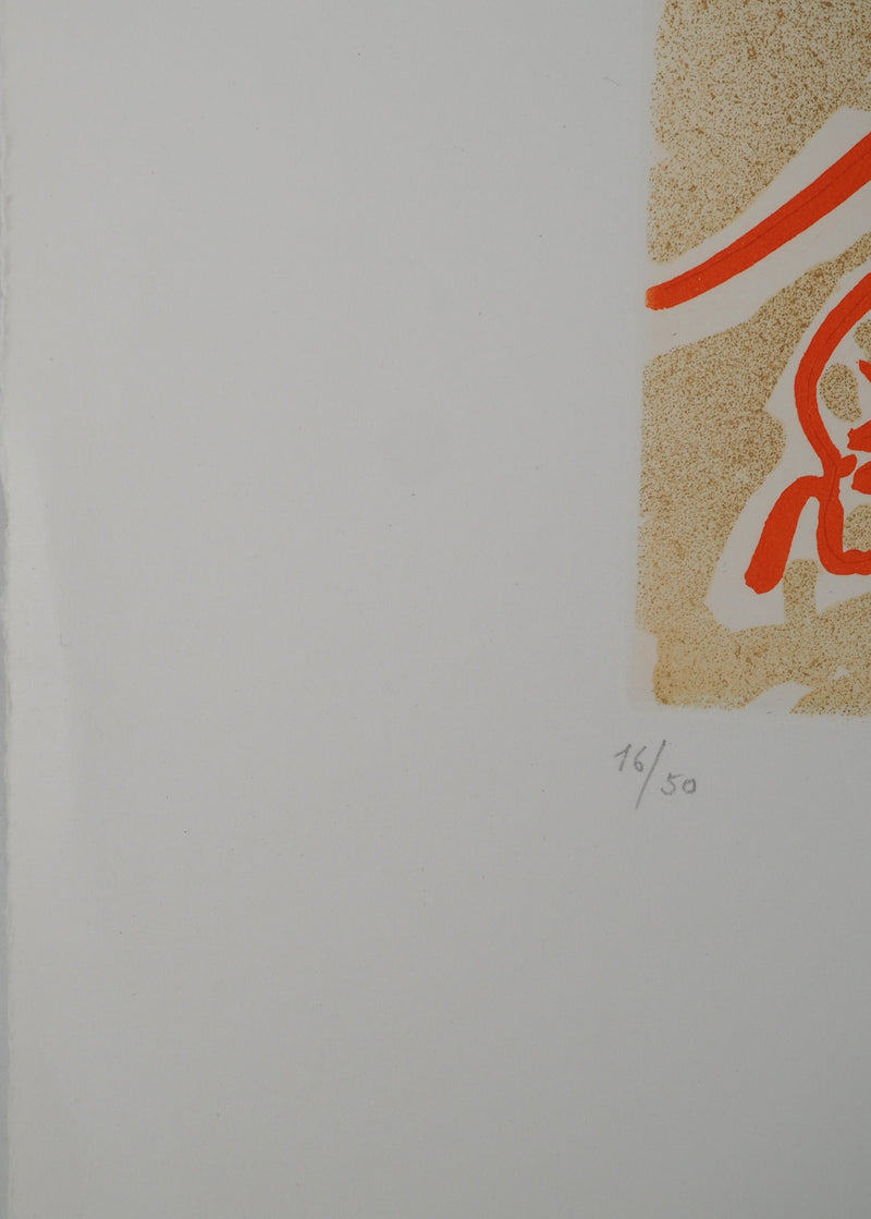 André MASSON : Figures surréalistes, Gravure originale (photo de détail 7) - Crédit photo : Galerie Art.Paris