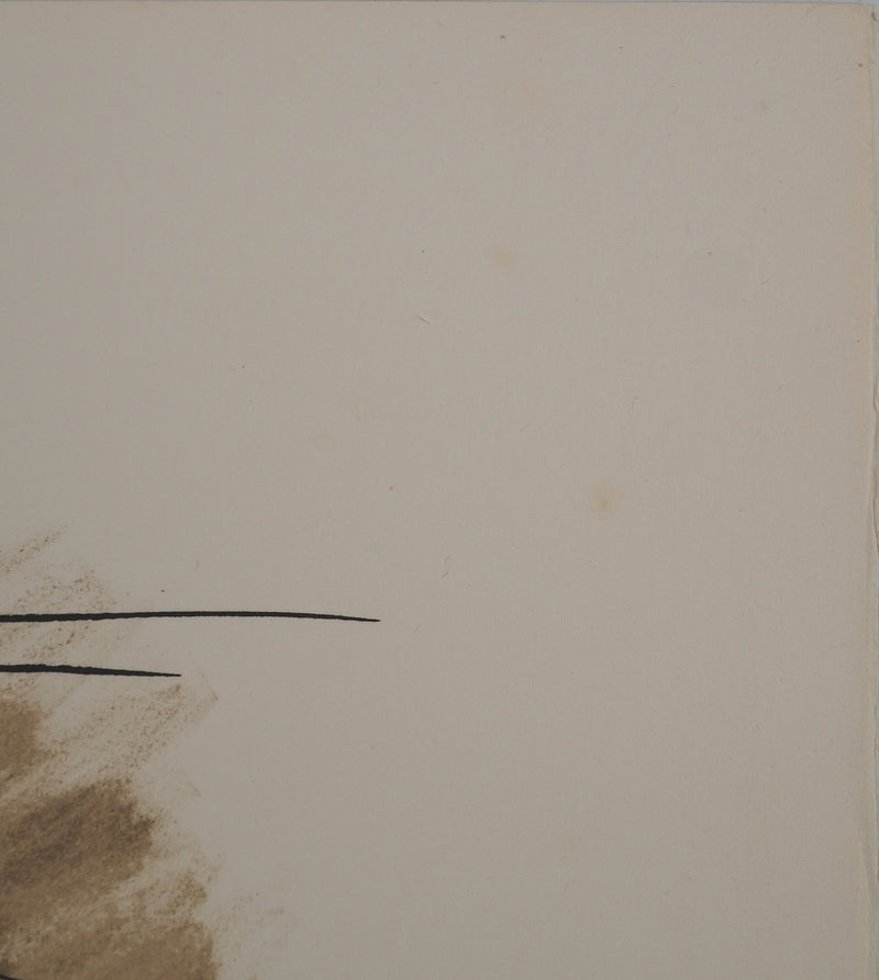 André MASSON : Chevalier surréaliste, Lithographie originale (photo de détail 8) - Crédit photo : Galerie Art.Paris