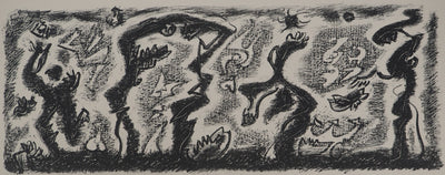 André MASSON : Danse surréaliste, Lithographie originale (photo de détail 3) - Crédit photo : Galerie Art.Paris