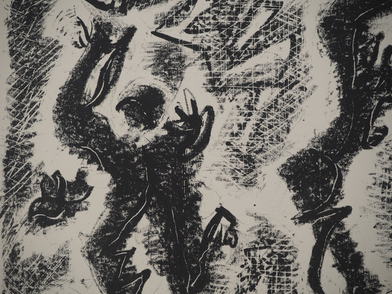 André MASSON : Danse surréaliste, Lithographie originale (photo de détail 4) - Crédit photo : Galerie Art.Paris