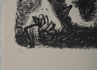 André MASSON : Danse surréaliste, Lithographie originale (photo de détail 6) - Crédit photo : Galerie Art.Paris