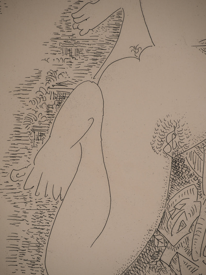 André MASSON : La Reine Zénobie, Gravure originale (photo de détail 5) - Crédit photo : Galerie Art.Paris