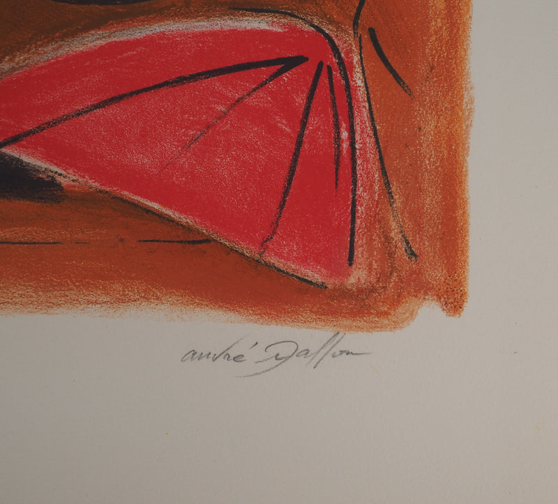 André MASSON : Les trois nus, Lithographie originale (photo de détail 2) - Crédit photo : Galerie Art.Paris