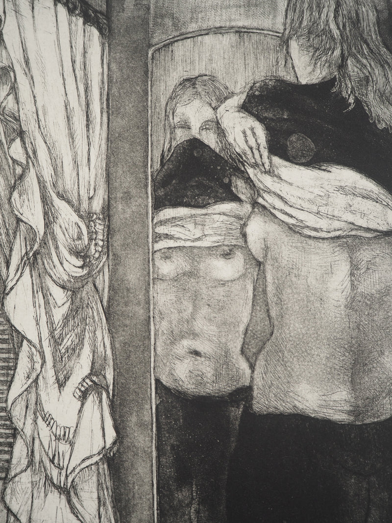 Ernst WOLFHAGEN :, Gravure originale (photo de détail 5) - Crédit photo : Galerie Art.Paris