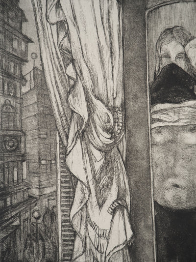 Ernst WOLFHAGEN :, Gravure originale (photo de détail 6) - Crédit photo : Galerie Art.Paris