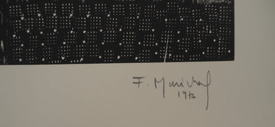 François MARECHAL : Black Power, Gravure sur bois originale (photo de détail 2) - Crédit photo : Galerie Art.Paris
