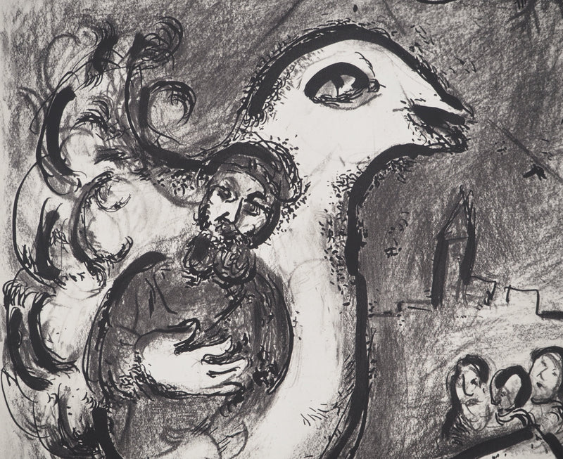 Marc CHAGALL : Le discours du prophète (Parole de l&