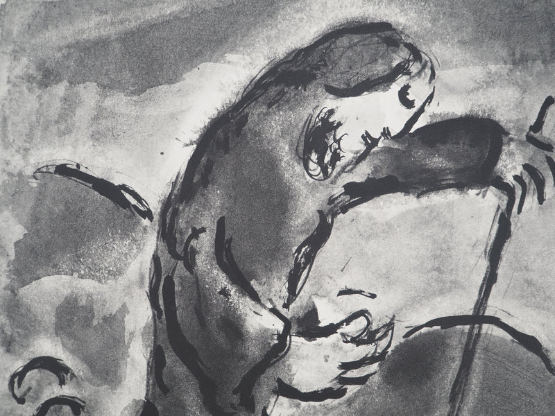 Marc CHAGALL : Le berger dans la colline (Prophétie d&