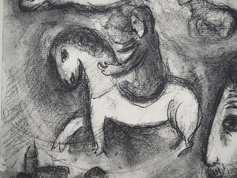 Marc CHAGALL : Le cavalier et l&