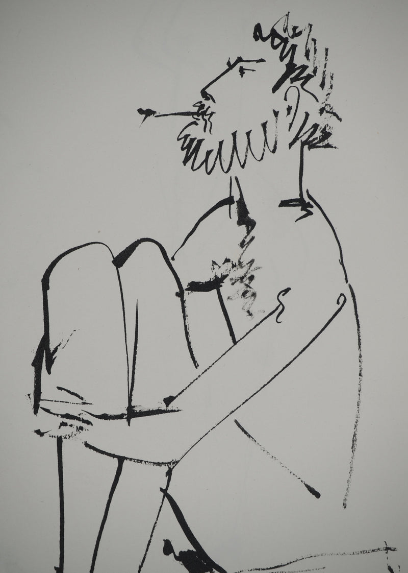 Pablo PICASSO : La courtisane et le vieil homme, Héliogravure originale (photo de détail 6) - Crédit photo : Galerie Art.Paris