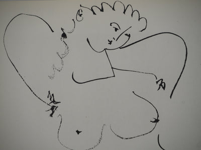 Pablo PICASSO : Grand nu et homme assi, Héliogravure originale (photo de détail 5) - Crédit photo : Galerie Art.Paris