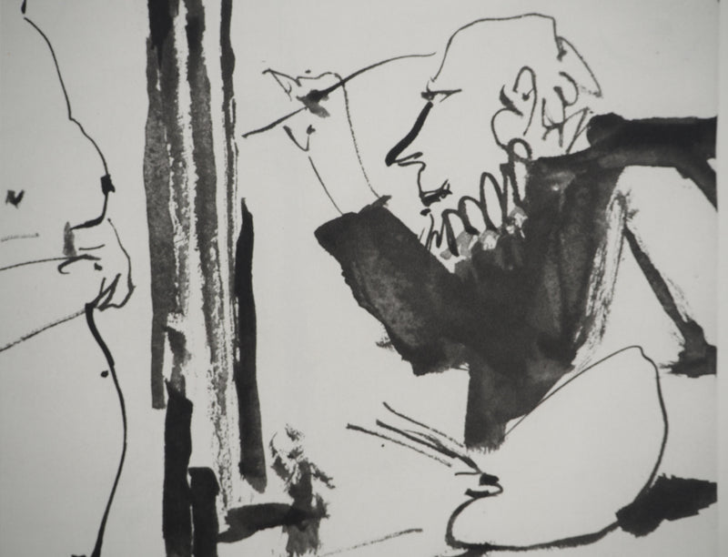 Pablo PICASSO : Un moment dans l&