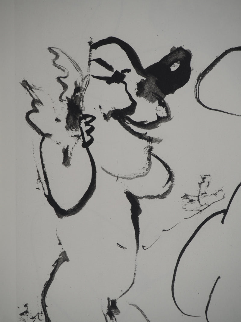 Pablo PICASSO : Cupidon et vénus, Héliogravure originale (photo de détail 5) - Crédit photo : Galerie Art.Paris