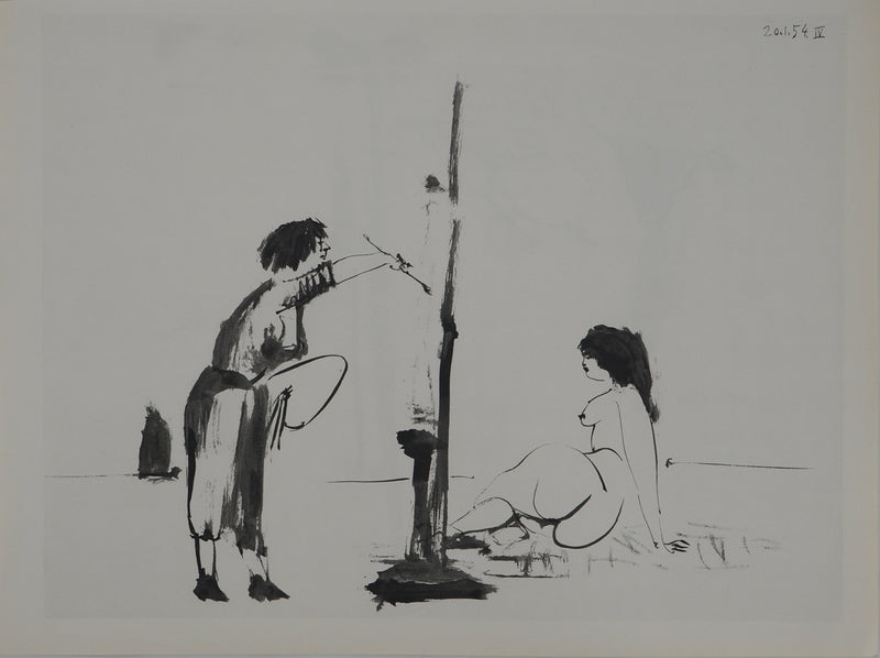 Pablo PICASSO : Les deux femmes dans l&