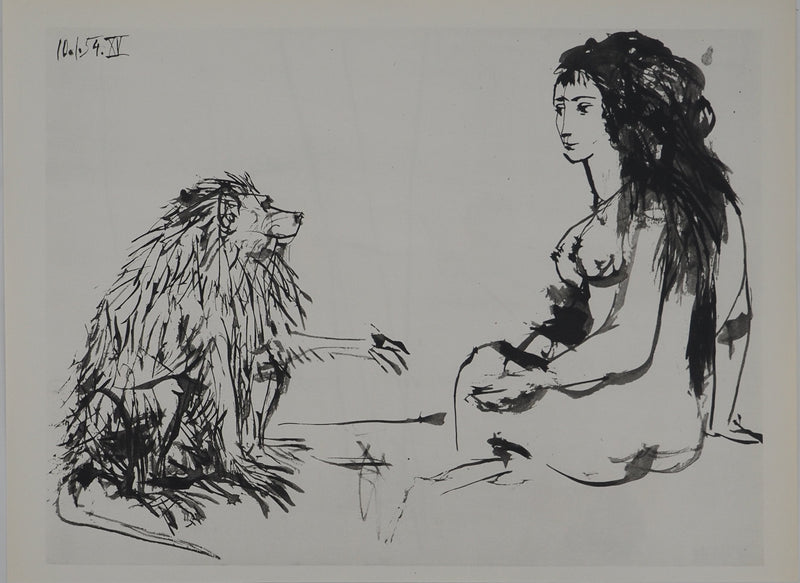 Pablo PICASSO : Le singe s&