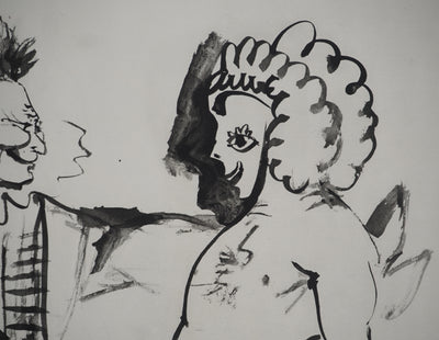 Pablo PICASSO : Putti dansant, Héliogravure originale (photo de détail 5) - Crédit photo : Galerie Art.Paris