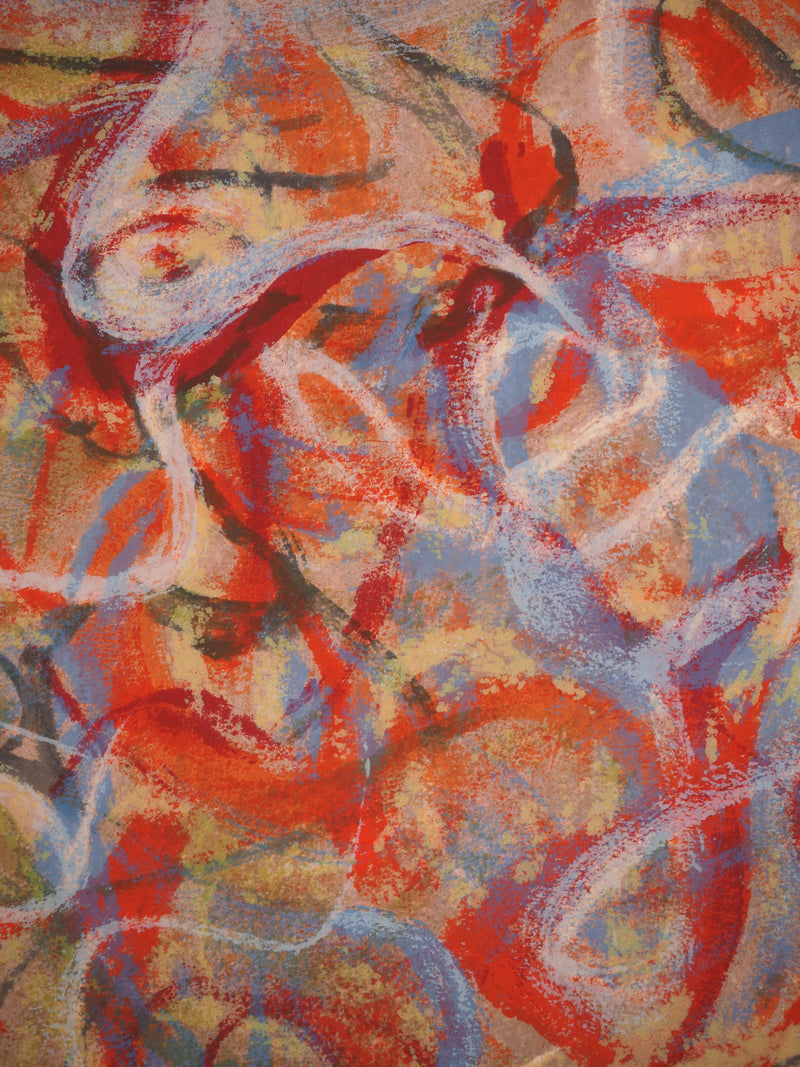Mark TOBEY : Rêve incandescent, Lithographie originale (photo de détail 4) - Crédit photo : Galerie Art.Paris