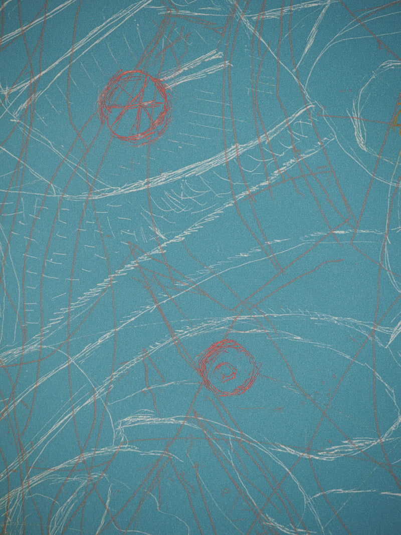 Mark TOBEY : Mélancolie marine, Lithographie originale (photo de détail 3) - Crédit photo : Galerie Art.Paris