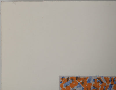 Mark TOBEY : Chaleur ardente , Sérigraphie originale (photo de détail 7) - Crédit photo : Galerie Art.Paris