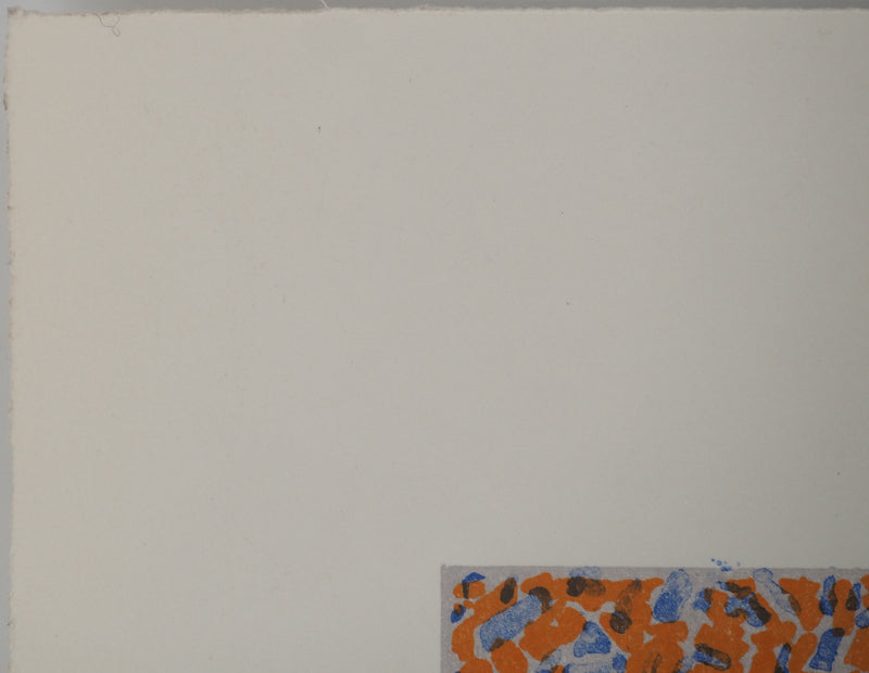 Mark TOBEY : Chaleur ardente , Sérigraphie originale (photo de détail 7) - Crédit photo : Galerie Art.Paris