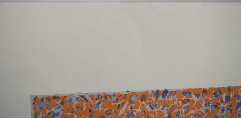 Mark TOBEY : Chaleur ardente , Sérigraphie originale (photo de détail 8) - Crédit photo : Galerie Art.Paris