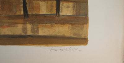 Roger FORISSIER : Paris : La Samaritaine et le Pont-Neuf, Lithographie originale (photo de détail 6) - Crédit photo : Galerie Art.Paris