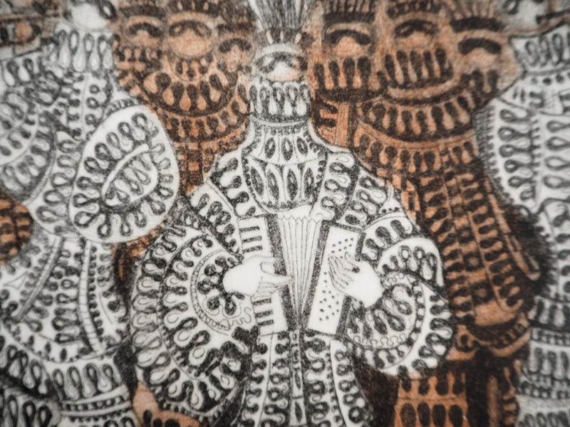 Jean HAECK : Caprice IV, Gravure originale (photo de détail 4) - Crédit photo : Galerie Art.Paris