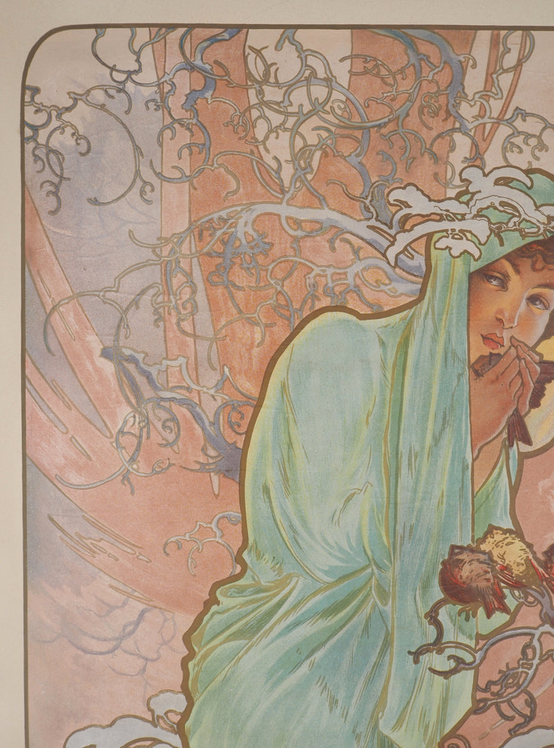 Alfonse MUCHA : Saisons, l&