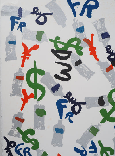ARMAN : Hommage à la peinture, Currency, Lithographie originale signée