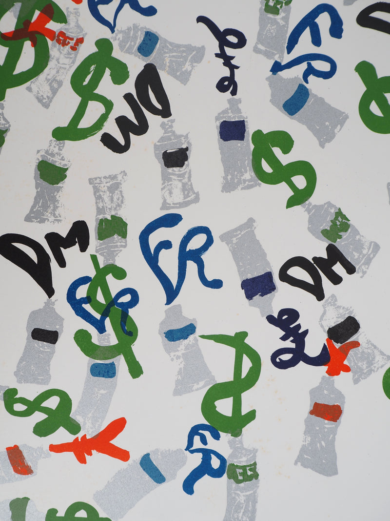 ARMAN : Hommage à la peinture, Currency, Lithographie originale signée