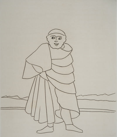 André DERAIN : Le poète, Gravure originale (photo de détail 3) - Crédit photo : Galerie Art.Paris