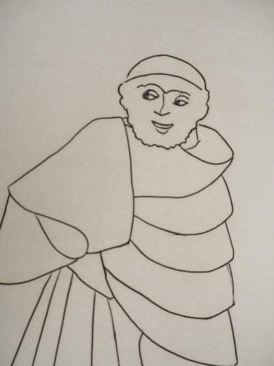 André DERAIN : Le poète, Gravure originale (photo de détail 4) - Crédit photo : Galerie Art.Paris