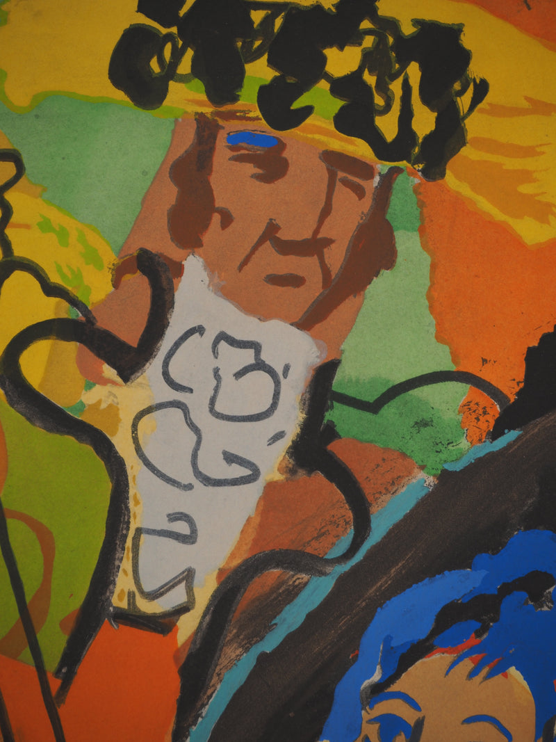Pierre AMBROGIANI : La Corrida, Lithographie originale (photo de détail 5) - Crédit photo : Galerie Art.Paris