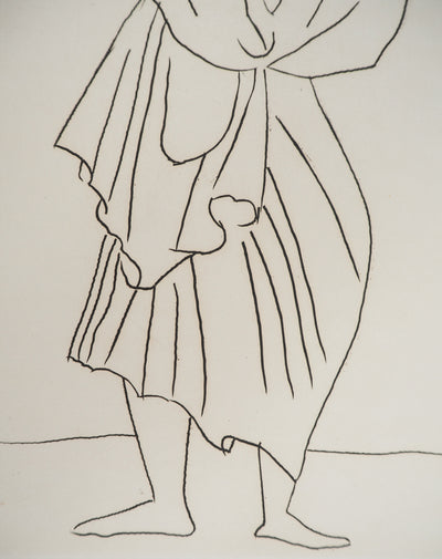 André DERAIN : L'amoureux timide, Gravure originale (photo de détail 5) - Crédit photo : Galerie Art.Paris