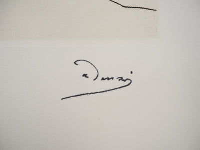 André DERAIN : L'amoureux timide, Gravure originale (photo de détail 2) - Crédit photo : Galerie Art.Paris