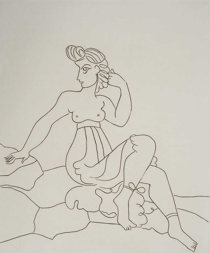 André DERAIN : La séductrice, Gravure originale (photo de détail 3) - Crédit photo : Galerie Art.Paris
